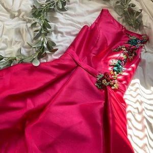 Formal hot pink dress ✨ Size 12